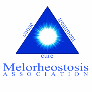 Logo of Melorheostosis Association